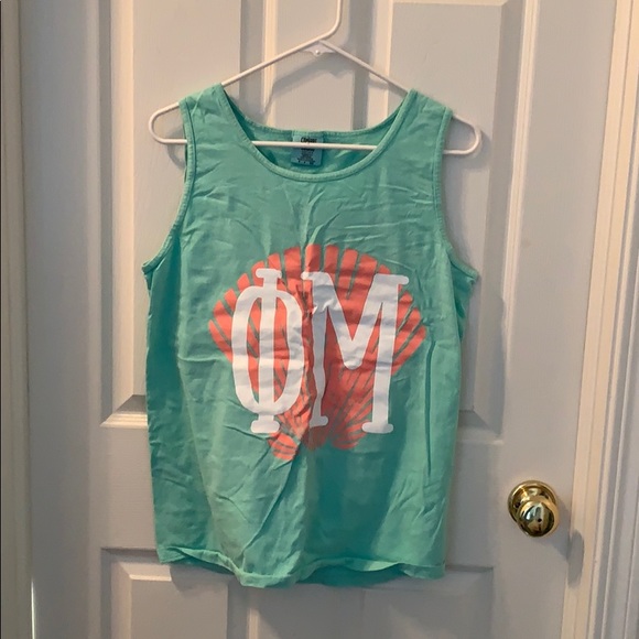 Comfort Colors Tops Phi Mu Tank Top Poshmark